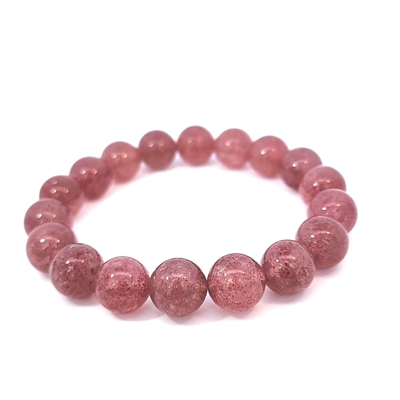 Strawberry Quartz 10-12mm