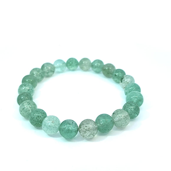 Green Strawberry Quartz 8-10mm