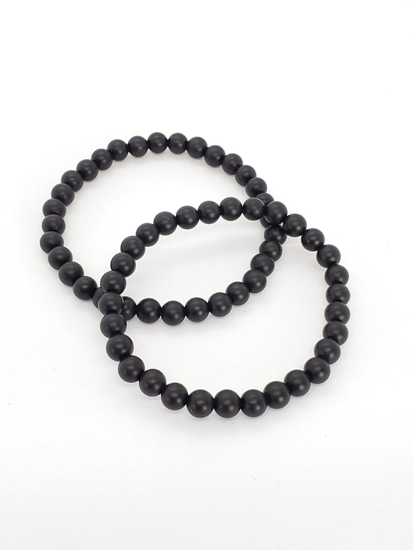 Matte Black Onyx (6mm) Healing Bracelet